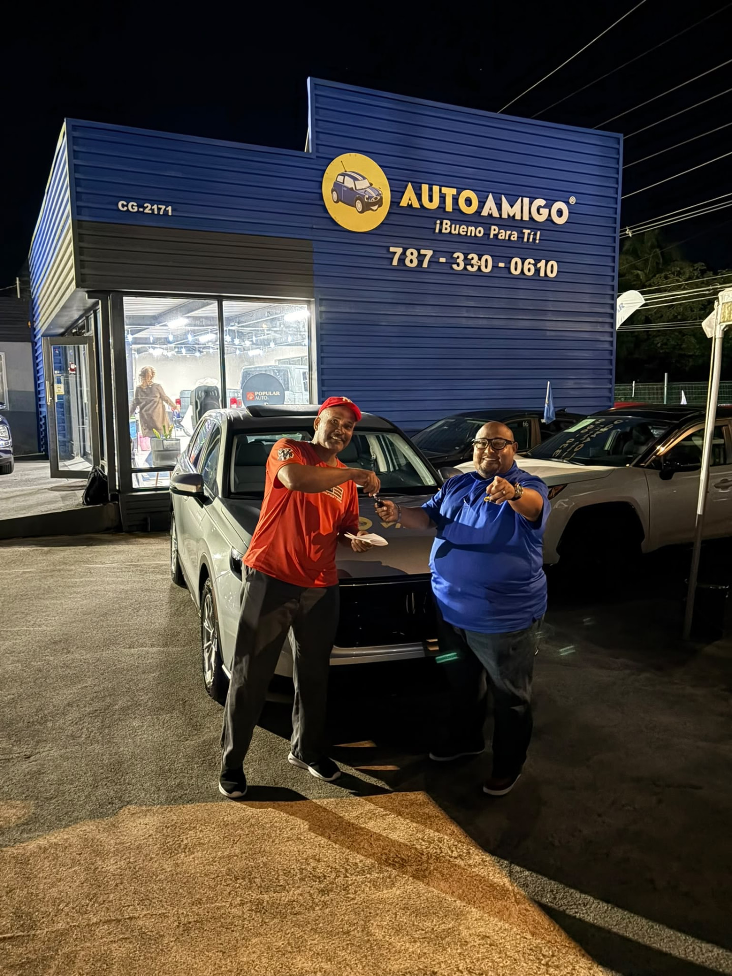 Entrega de SUV familiar
